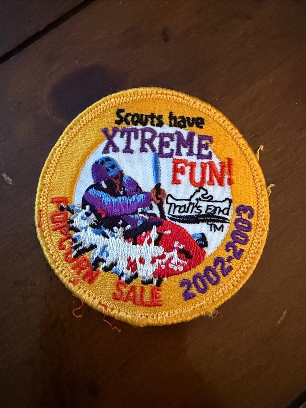 Boy Scouts of America 2002-2003 Trail's End Popcorn Sale Patch - Scouts Have